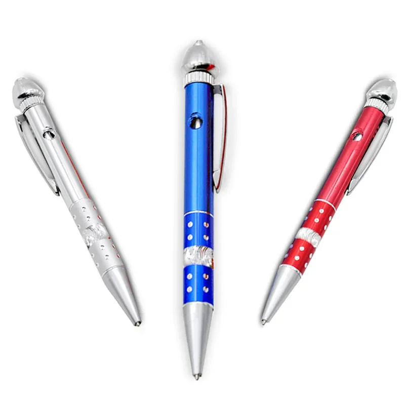 Creative Ballpoint Pen Pipe Portable Ideas Detachable Variety Pipe Dry Smoking Set Smoking Accessories Metal Material