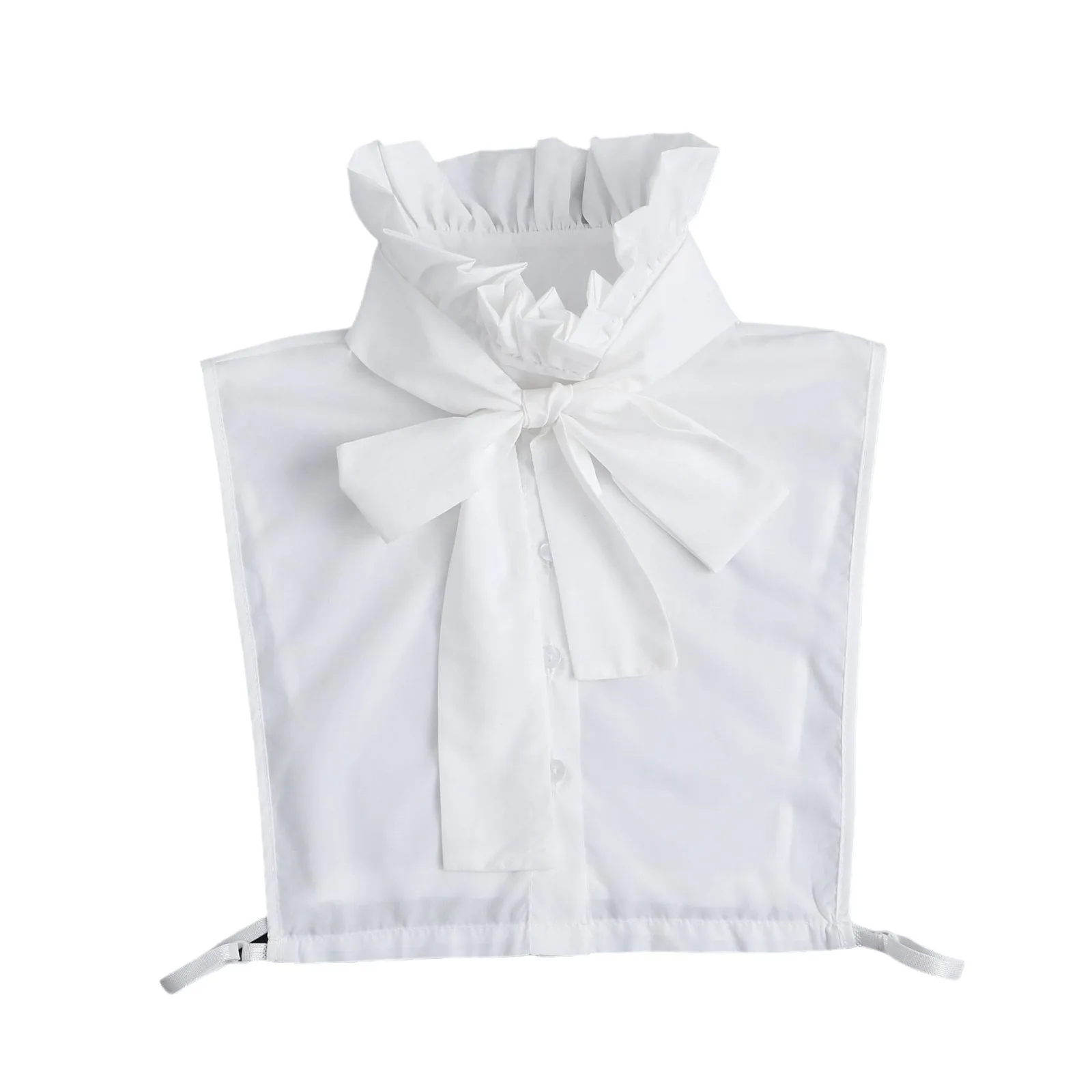 الإناث كاذبة طوق Vintage المرأة التلبيب أعلى انفصال قميص طوق أنيق خمر التلبيب وهمية طوق ل طبقات نزهة غير رسمية #1