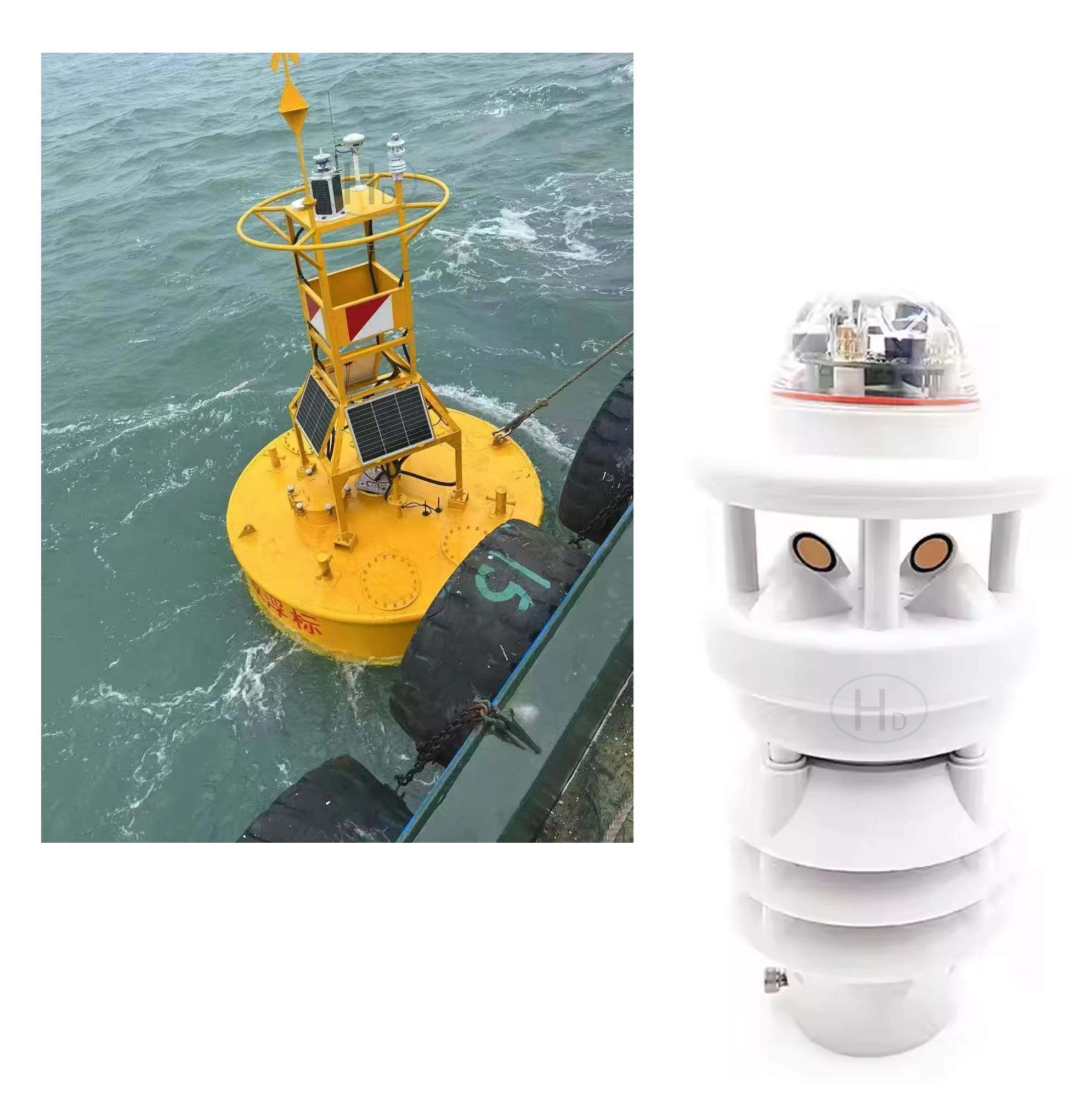 CE SDI12 RS485 AIR TEMPERATURE  PRESSURE ULTRASONIC WIND SPEED DIRECTION OPTICAL RAINFALL 6 in 1 MARINE WEATHER STATION