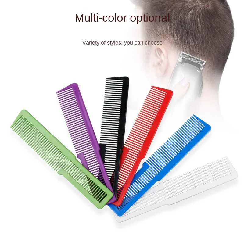 2pcs Hair Comb Anti-static Carbon Hair Brush Professional Pro Salon Hair Styling Tools Hairdressing Barbers Handle Brush