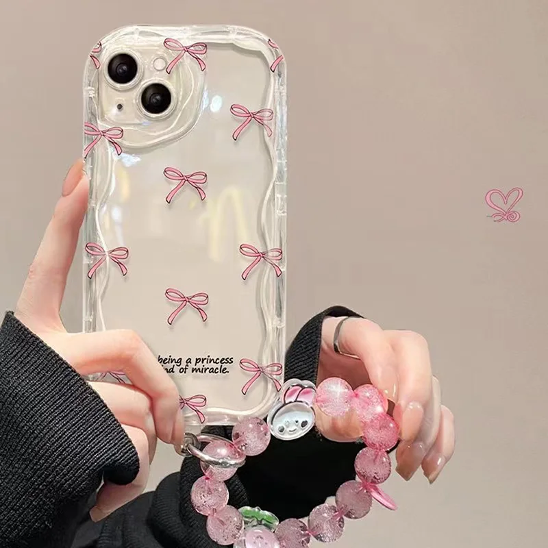 Bow Chain Graffiti Tpu Case For OPPO A18 A57 A58 A78 A55 A38 A60 A52 A72 A53S A59 A94 A95 A54 A54S A93 A96 A98 A77 A76 A74 A79