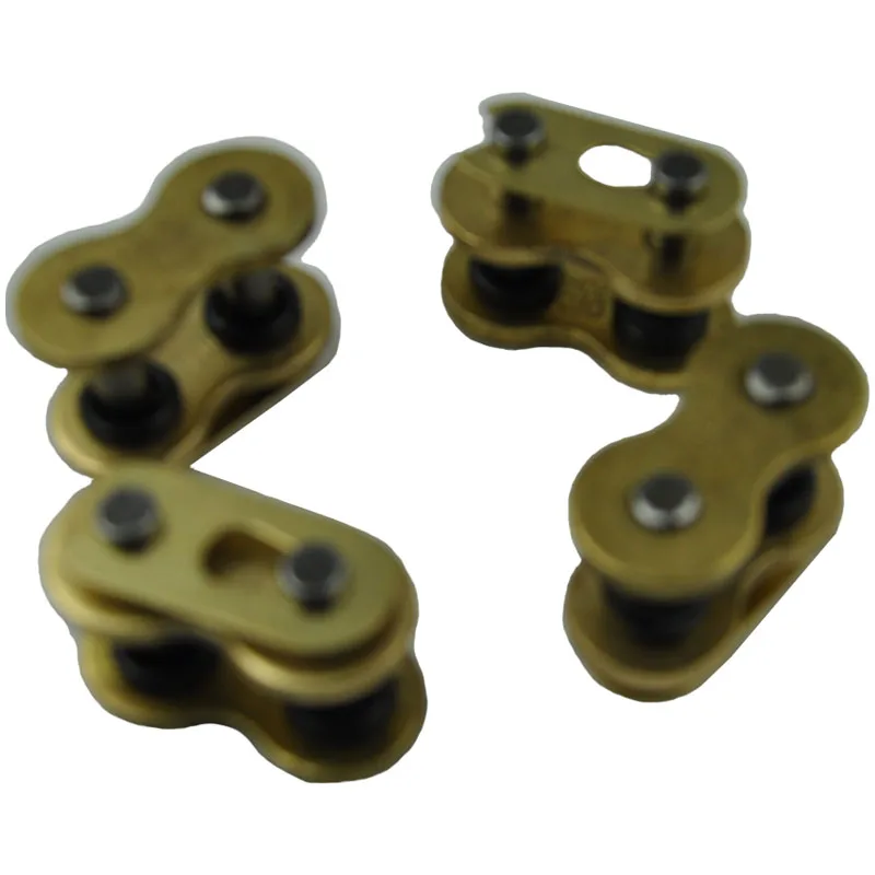 4 قطع مجموعة مع سلاسل دراجة نارية بحجم 520 تربط الرابط الرئيسي على شكل حرف O مشبك سلسلة ختم الزيت #4