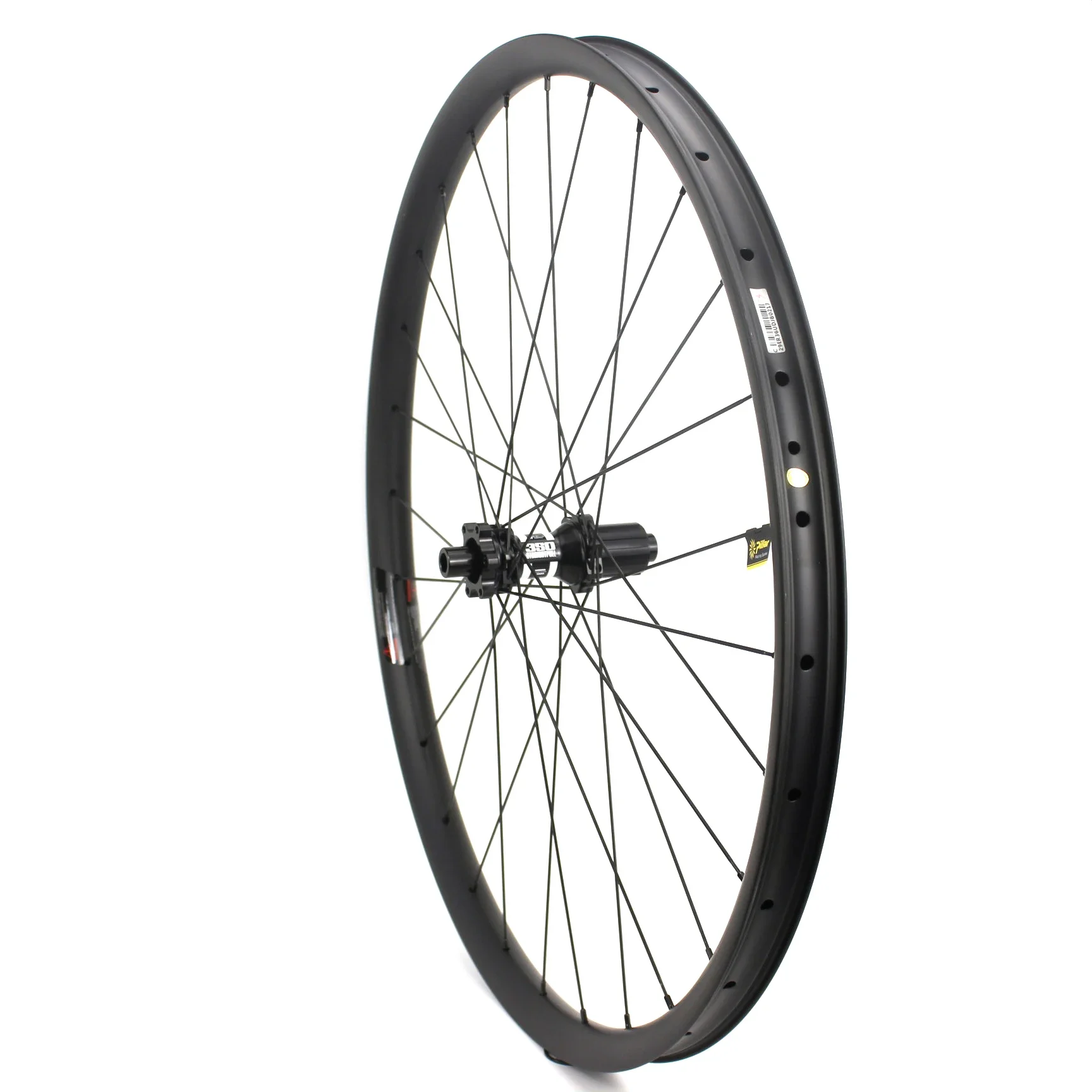 SoarRocs 23 Depth 27 Width 29/275 Inch Carbon Wheelset Hookless 6 Bolts Straight Pull DT350 Hub Bicycle Carbon MTB Wheels