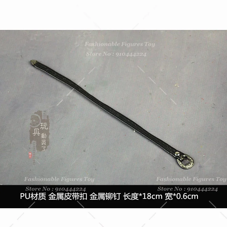 متوفر 1/6 جندية أنثى PU حزام جلد ملون ملابس دمى إكسسوارات لجسم شخصيات الحركة 12 بوصة #5