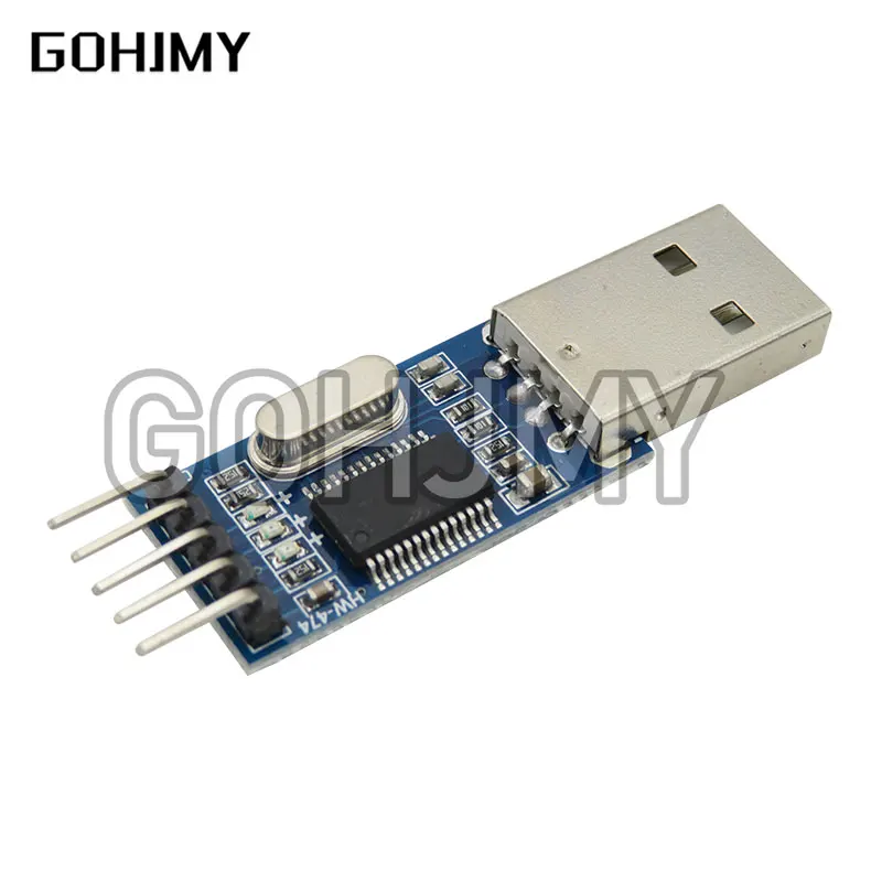 PL2303 PL2303HX/PL2303TA USB To RS232 TTL Converter Adapter Module with Dust-proof Cover PL2303HX for arduino download cable