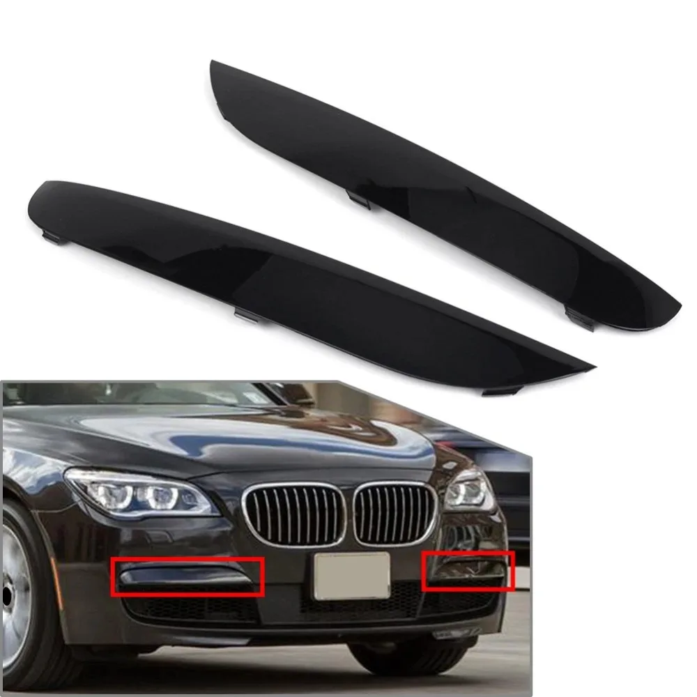 

Для BMW 7 F01 F02 F04 2008-2015 51118047727 51118047728 51118099323 51118099324 Набор накладок на решетку переднего бампера