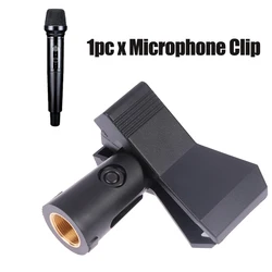 Hands-free Universal Flexible Quick Release Mount Adapter Portable Stand Accessory Microphone Clip Adjustable Replacement Holder