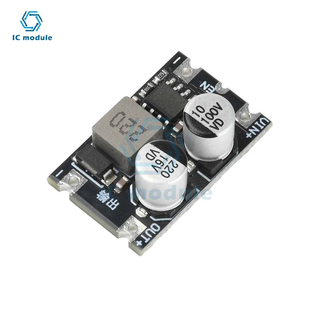 DC-DC Buck Module DC 6-80V to 3.3V 5V 12V 1.2A High Power DC Power Supply Module Low Ripple Step Down Converter Board