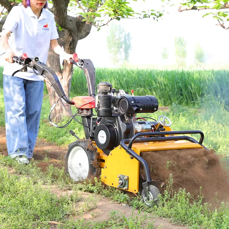 Functional Agricultural Weeder Can Remove Grass Roots Rotary Tilling Soil for Farm Orchards & Ditches Cultivators Product