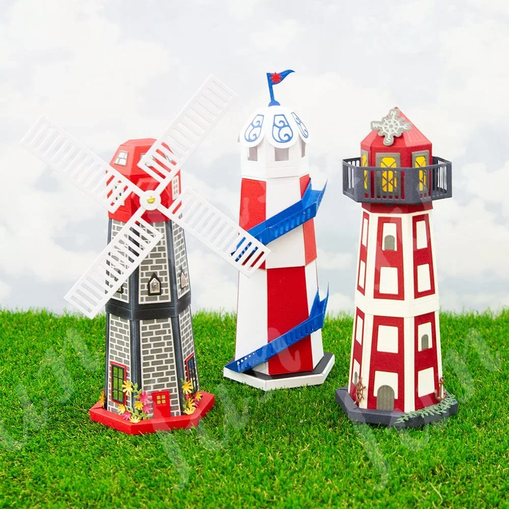 Christmas Snowman Tags Metal Cutting Dies Box Decoration Scrapbook DIY Paper Card Album Embossing Wheelbarrow Craft Template