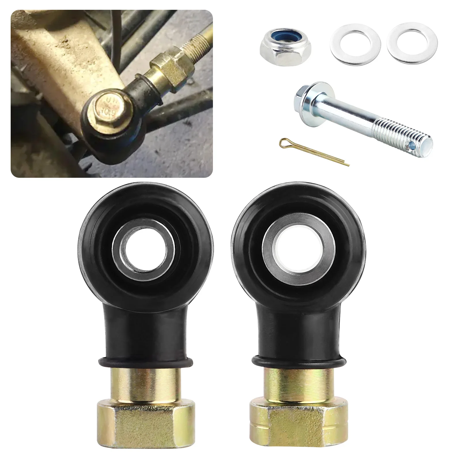 Zestaw końcówek drążka kierowniczego ATV do Polaris Sportsman 570 500 450 400 700 RZR 800 Ranger 570 Magnum 325 330 500 Scrambler 500 Trail Boss 330 — zdjęcie 4