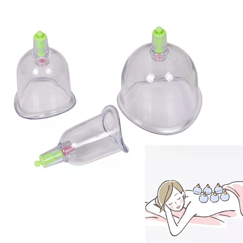 

Curved Vacuum C1*3 Cups Cupping For Joint Suction Chinese Massage Traditional