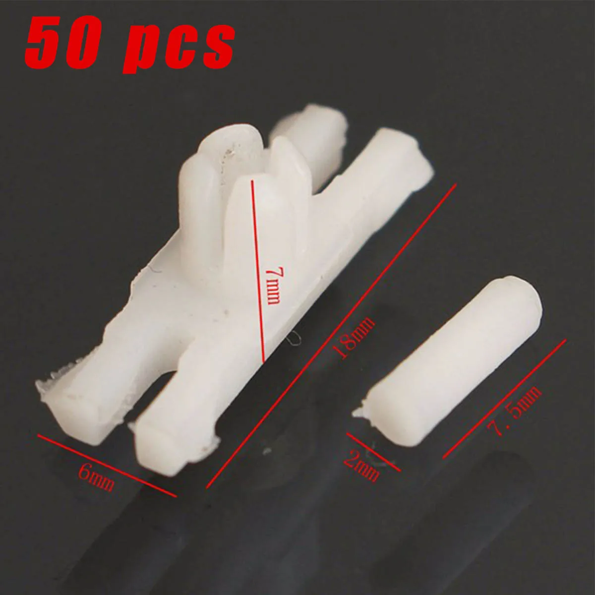 

Side Door Trim Moulding Strip Plastic Clips For VW /GOLF /MK1 /Jetta Old Beetle 30X/50X