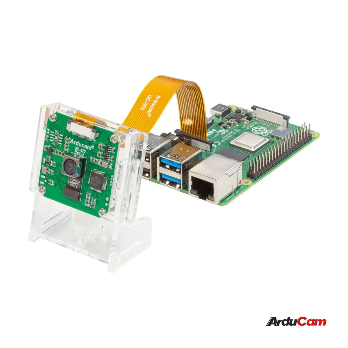 Arducam Pivariety 16MP IMX298 Color Camera Module for RPi 4B, 3B+, 3A+, CM3/CM4