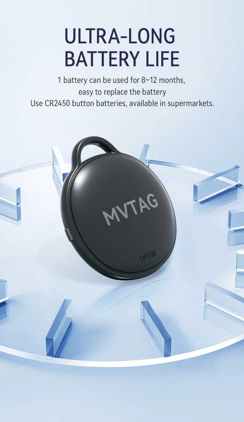 Waterproof iTag GPS Tracker Global Positioning Anti-loss Finder Device For Children,Elderly And Pets Work With Apple Find My APP