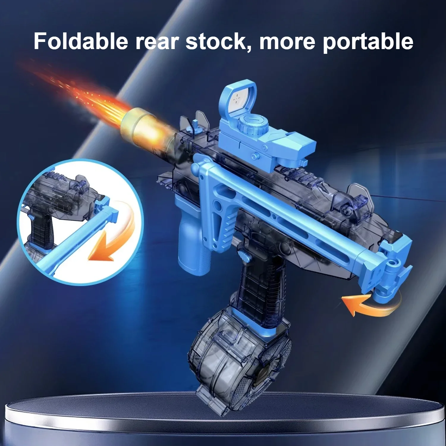 Electric Water Gun Toy with LED Sight Automatic UJ1 Rapid Fire Water Pistol Spray Blaster Pool Outdoor Toys for Boys Adult Gifts - Image 6