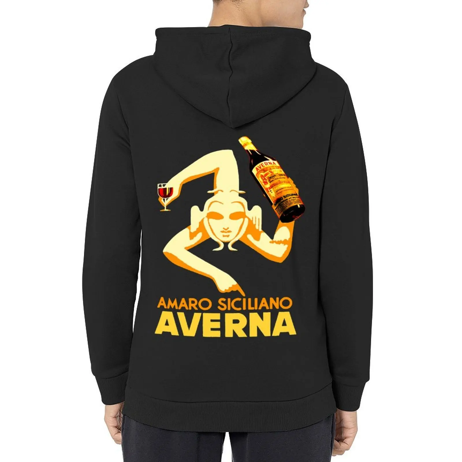 

Amaro Siciliano Averna Hoodie winter clothes autumn new products men's sweat-shirt anime clothes hoodie men