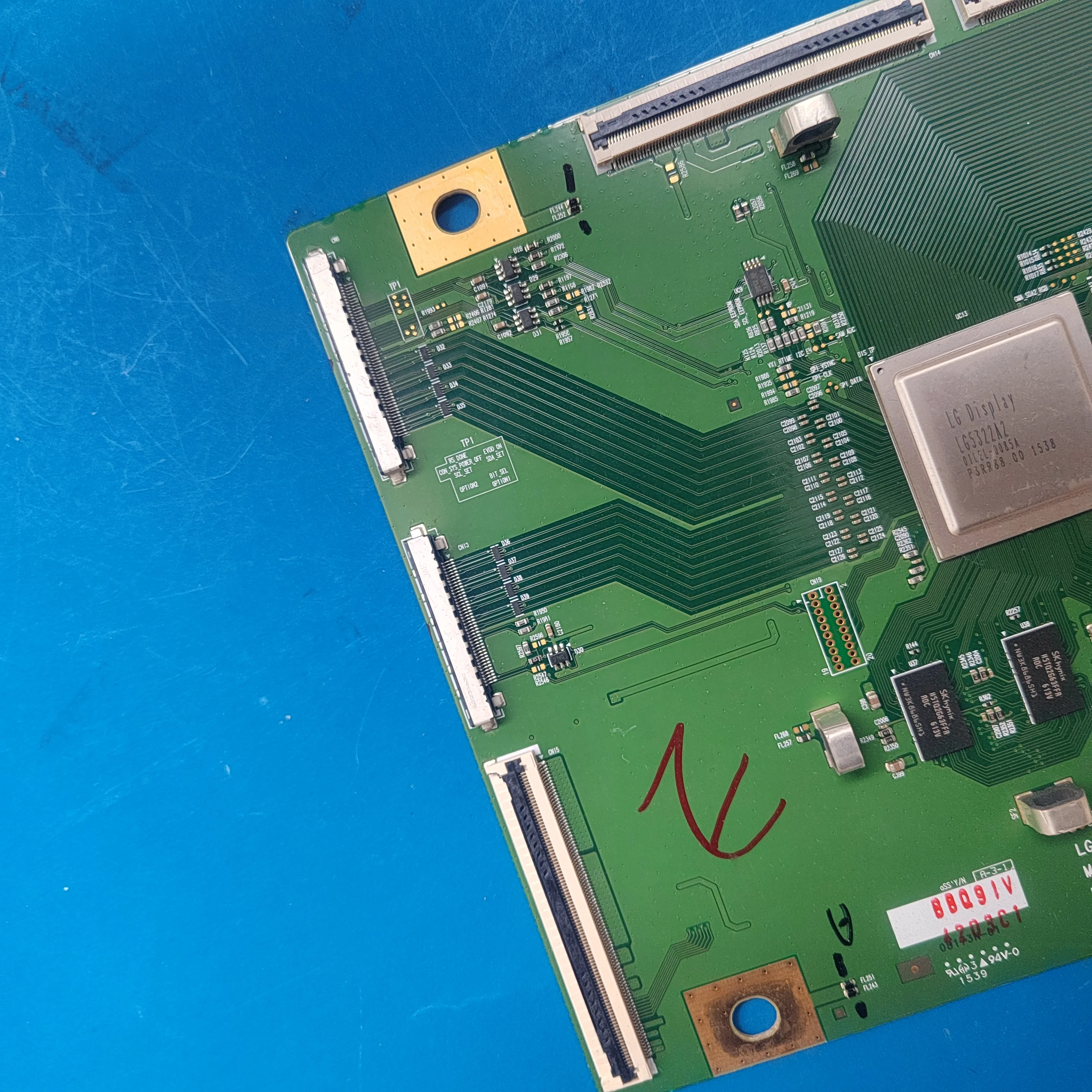 T-CON LC650AQD-GHP6 6870C-0578B 6870C-0578 6870C-0578A ل LG TV 65EF9500-CA 65EF950V 65EG9500 65EF9500-UA المنطق مجلس