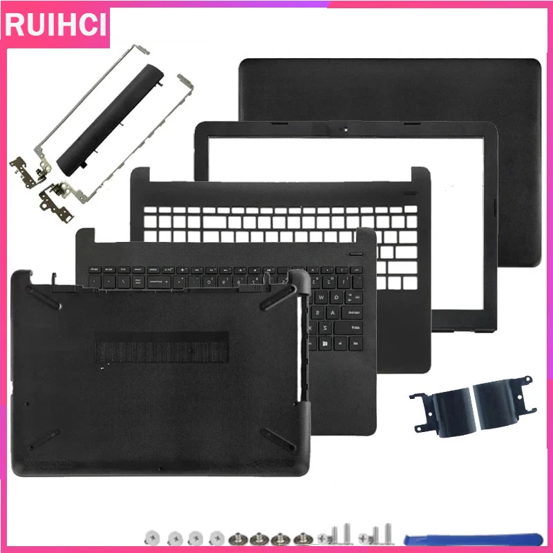 

For 15-BW 15-BS 15-RA 15-RB 250 G6 255 G6 TPN-C129 NEW Laptop Case LCD Back Cover Front Bezel Hinges Palmrest Bottom Case Top