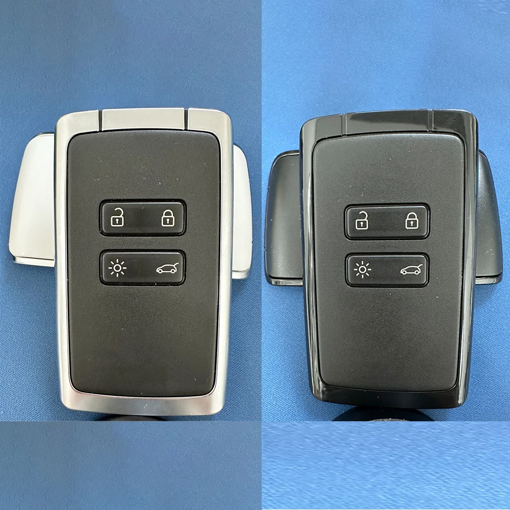 ORIGINAL 4 Buttons 433 MHz Smart Card for R-enault Megane 4Talisman HITAG AES Chip Keyless GO