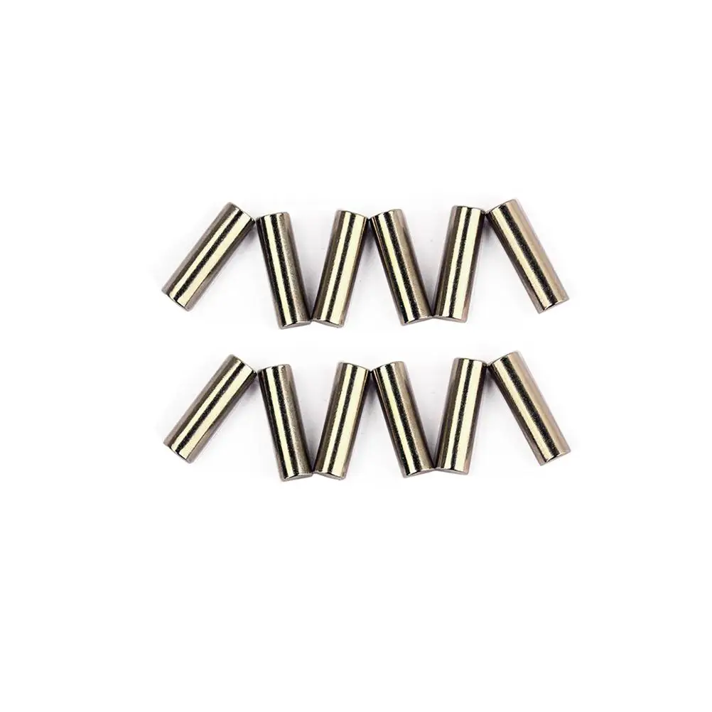 

60 pcs Humbucker Pickup Pole Slugs Steel Slug Rods for Electric Guitar Bass Replacement Parts Glossy Anti-Corrosion DIY