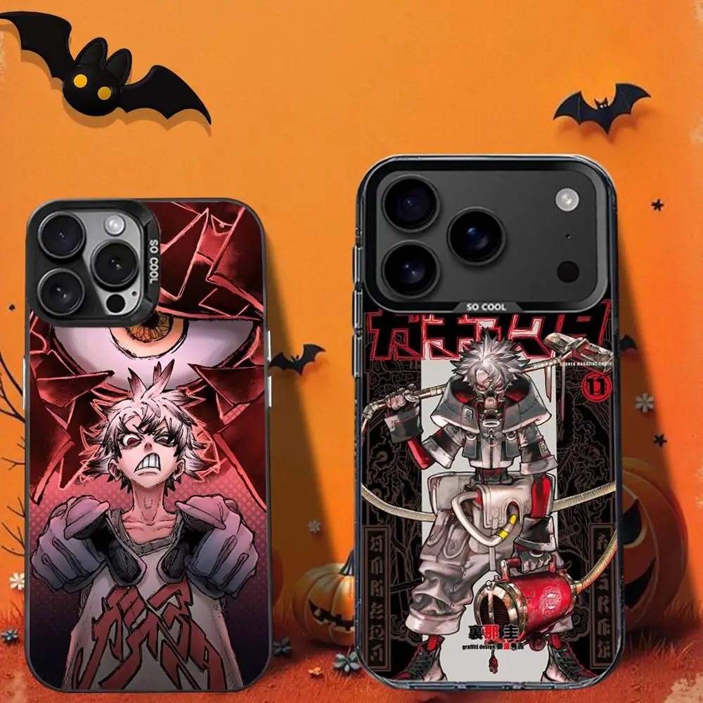 

Anime G-Gachiakuta COOL Phone Case For iPhone 16,12,13,17,15,1,11,Mini,Pro,SE,XS,MAX,Black Matte Silicone Cover