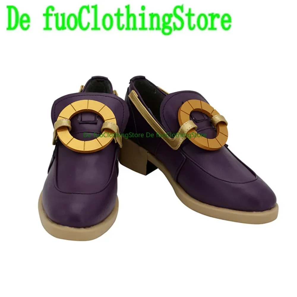 Bizarny Przygoda Złoty Wiatr Narancia Ghirga Buty do Cosplayu Gra Anime Halloween DefuoClothing Sklep z Obuwiami