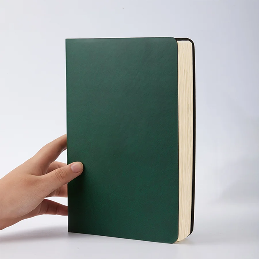 A5-Notizbuch aus weichem Leder mit 120/360 Seiten, wasserdichtem Einband und angenehmer Haptik – Detail 17