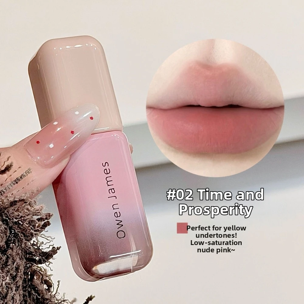 New Satin Finish Matte Lip Gloss Moisturizing 2.5g Liquid Lipstick Creamy texture Long-lasting Lip Sticks for Girls Women