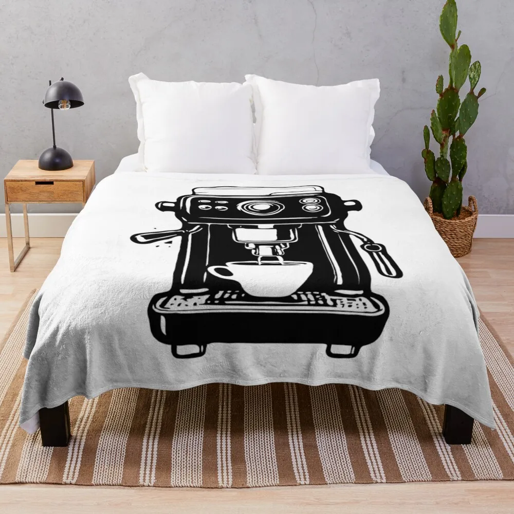 

Coffee machine Throw Blanket Retros christmas gifts Blankets