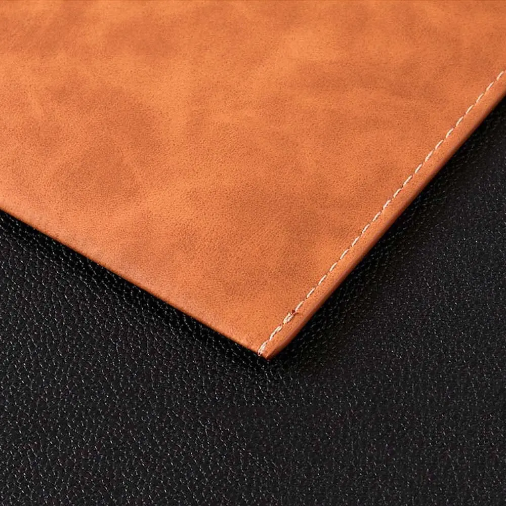 Office School Button Design Large Capacity Filing Products Business Handbag Laptop Bag Document Organizer Bag PU Leather Folder