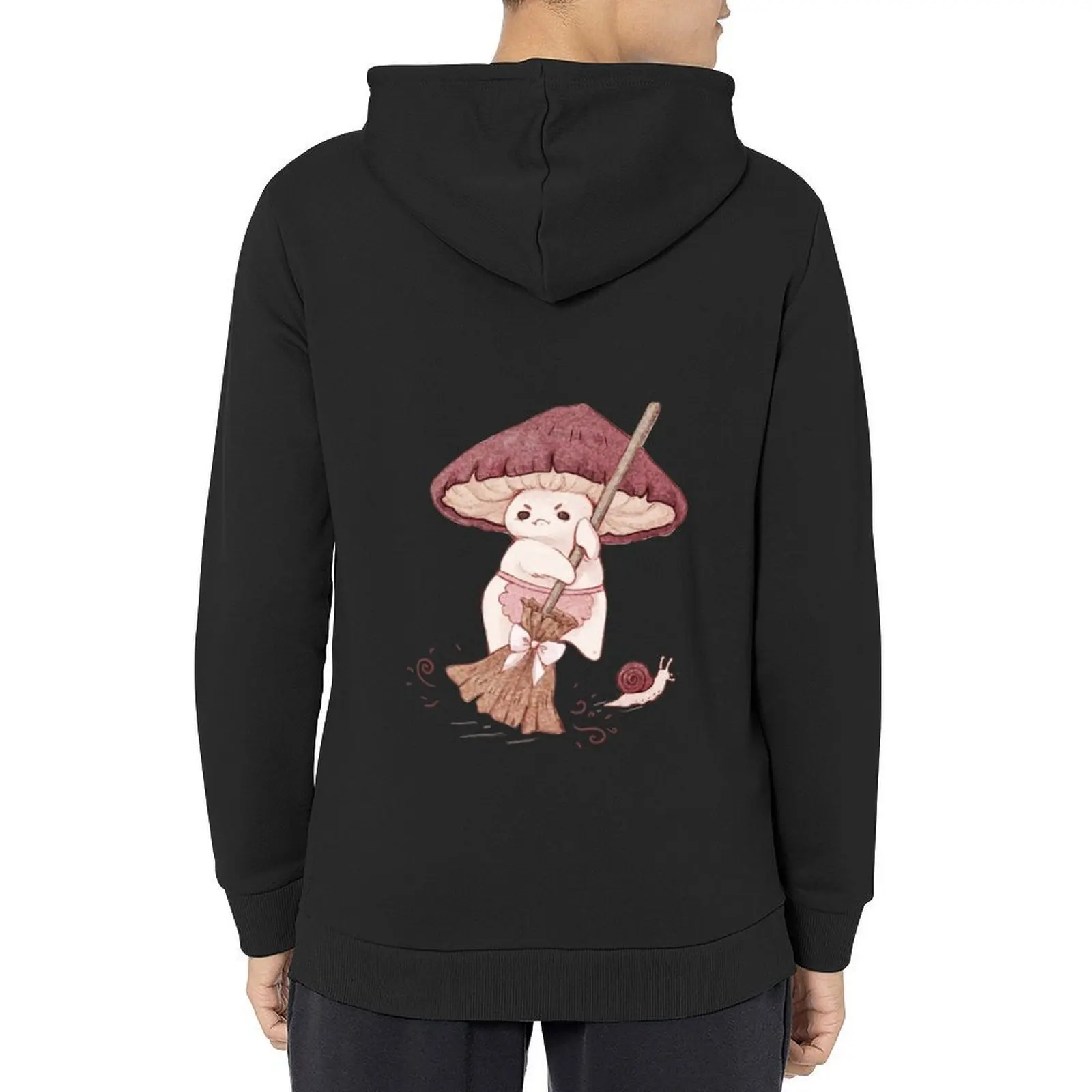 

Angy mushroom does not like to clean Hoodie blouse winter clothes men clothing men's clothes new hoodies and sweatshirts