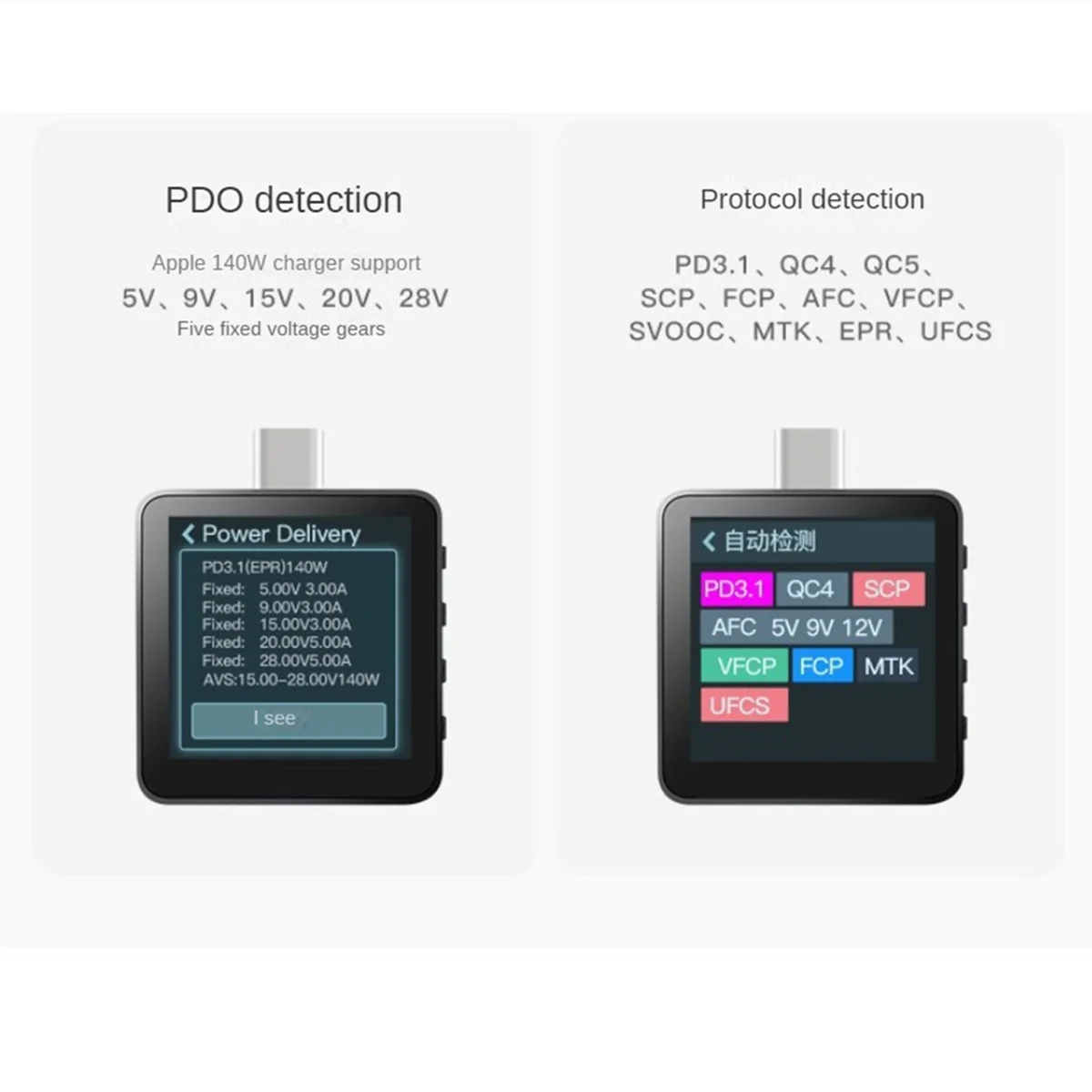 M85K Power-Z KM003C Penguji Pe - Usb Ammeter Tester ulasan dan harga