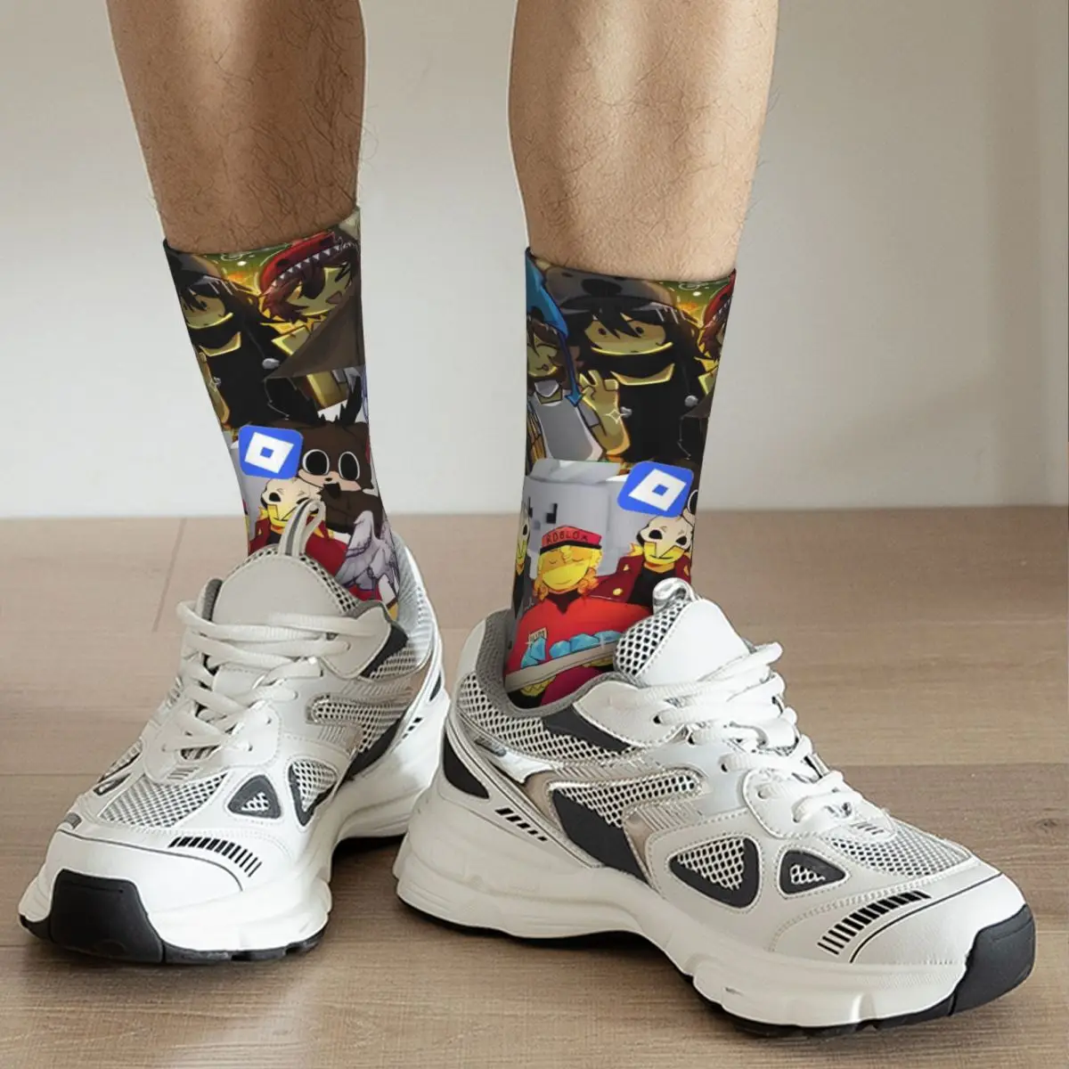 99 ليالًا في الغابة جوارب لعبة فيديو جوارب Kawaii للرجال جوارب مريحة لركوب الدراجات جوارب خريف جرافيك مضادة للبكتيريا