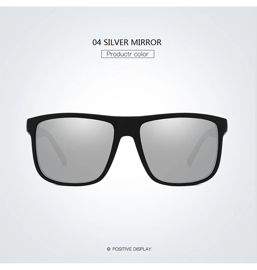 Modische Vintage Quadratische Sonnenbrille für Männer und Frauen Luxusmarken-Designer Herren-Sonnenbrille zum Fahren und Angeln UV400 Schutz Eyewear – Detail 13