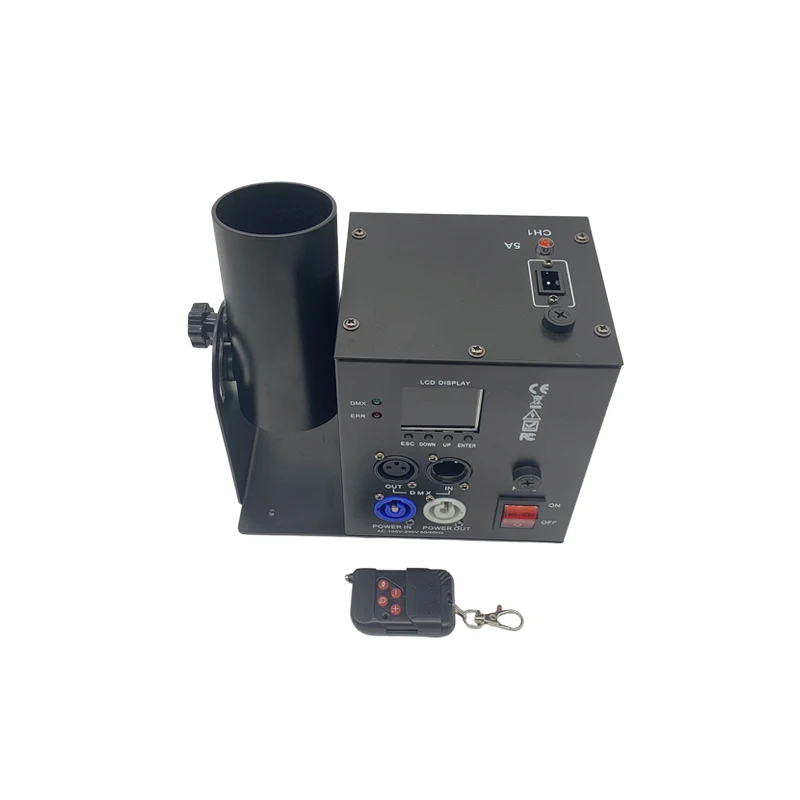 40W DMX512 Single Confetti Cannon Stage Shooter Machine for Party Wedding Club DJ Concert Event