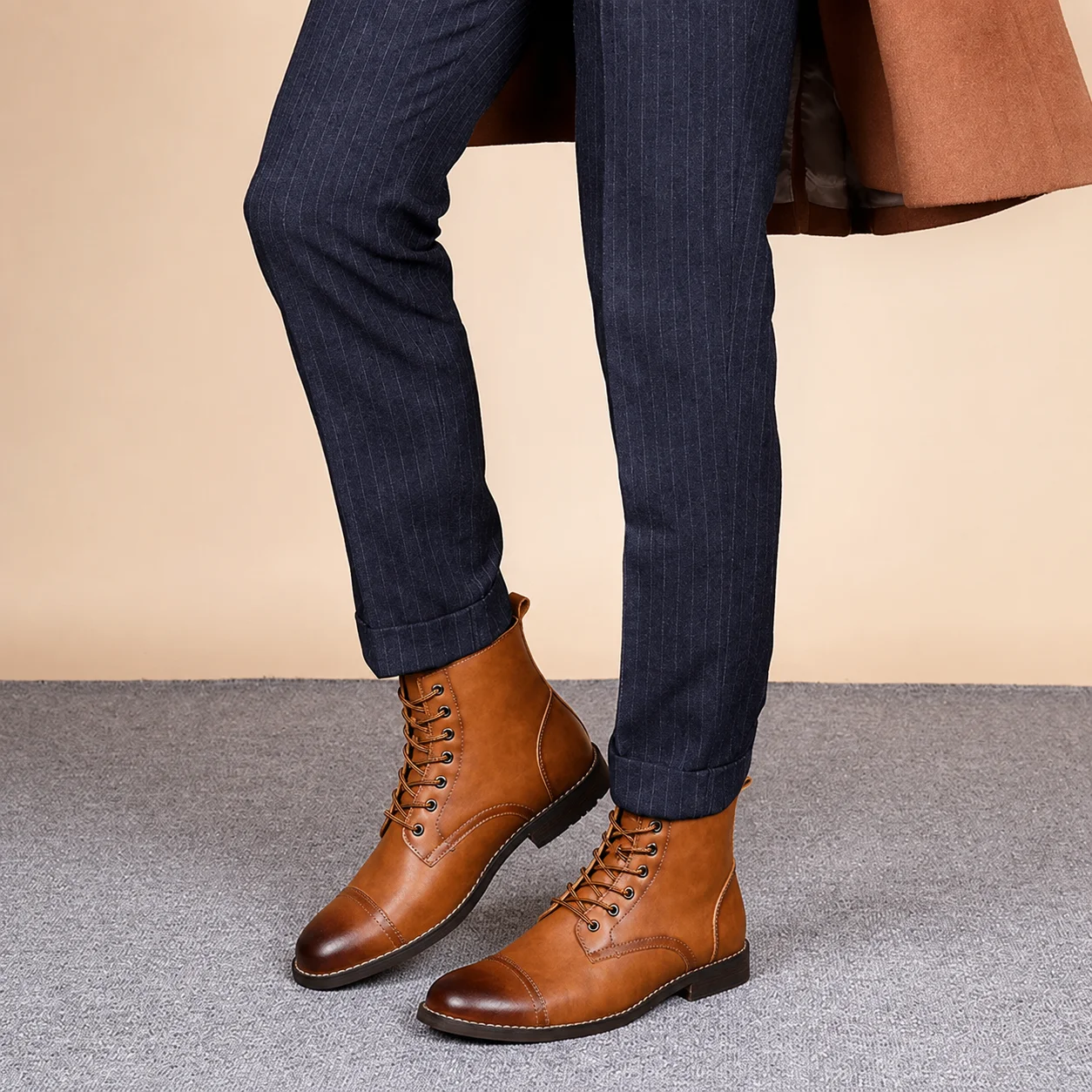 Botas de Cuero Vintage Británi - Leatherwork Designs reseña y precio