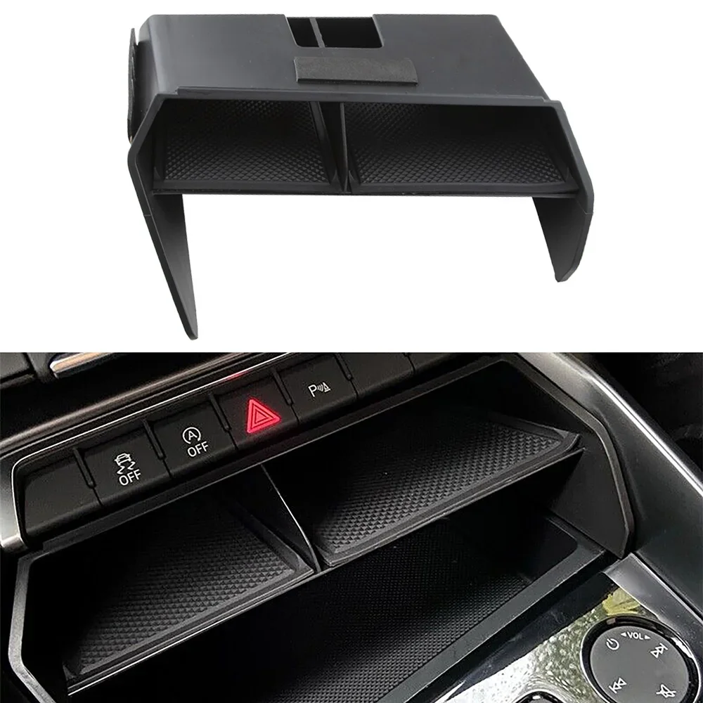 Car Central Console Storage Box Car Organizer Container Tray For Audi A3 8Y Sportback Sedan LHD Car Interior Accessories