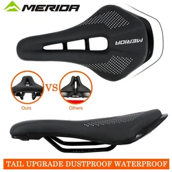 Merida bicycle saddle+spring steel shock absorber mountain bike racing MTB road bike saddle prostate saddle riding accessories