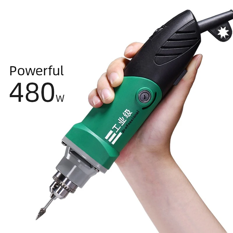 110V/220V Electric Engraver Dremel Style Mini Electric Drill With Dremel Rotary Tools with Flexible Shaft Electric Hand Drill