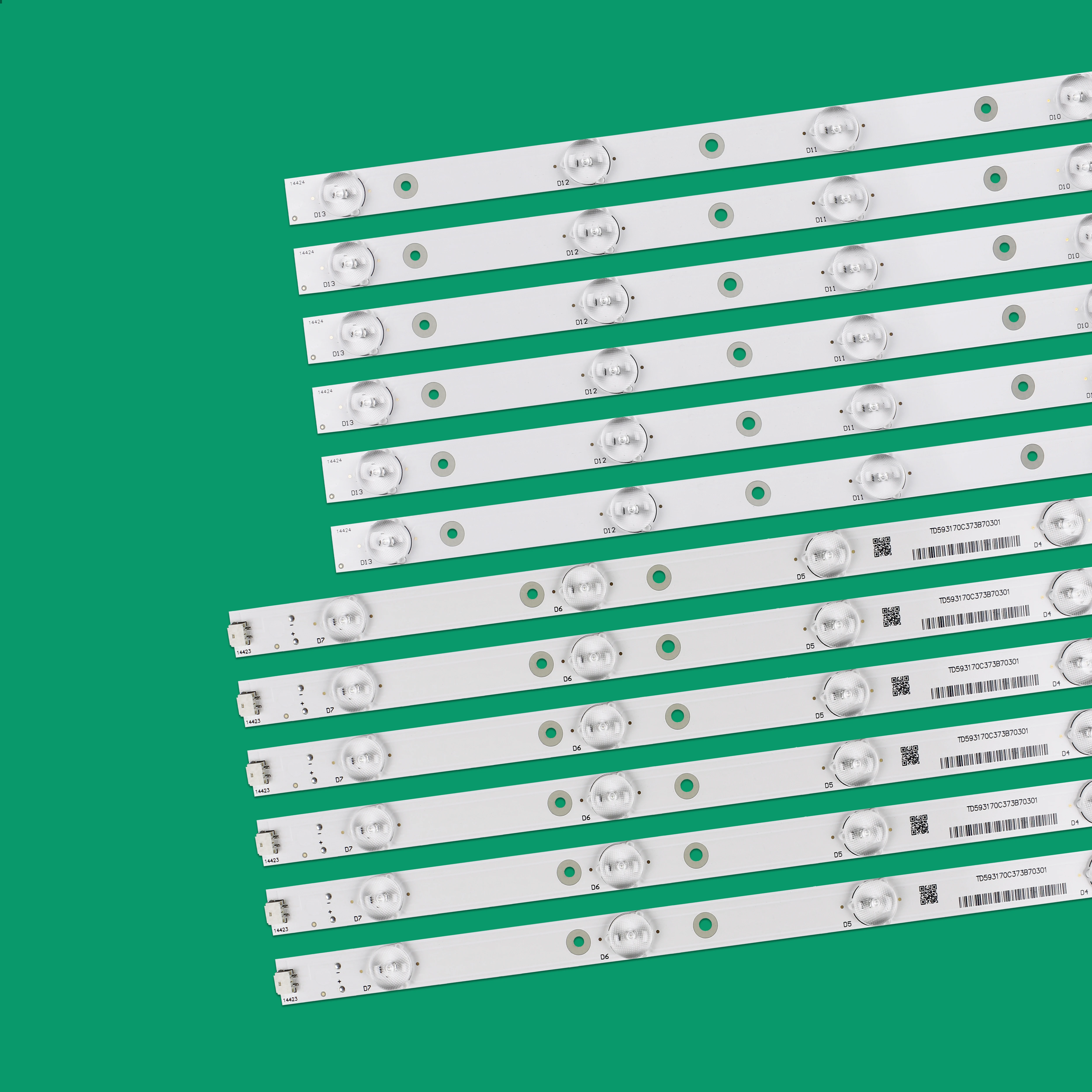 Listwa oświetleniowa LED 13 lampa do telewizora 55" 55U2S 55A5M 55CE1168R3 55U2000 CRH-K 553535 T0613L4CF-Rev1.1 553535 T0613R4CF LED55C8I