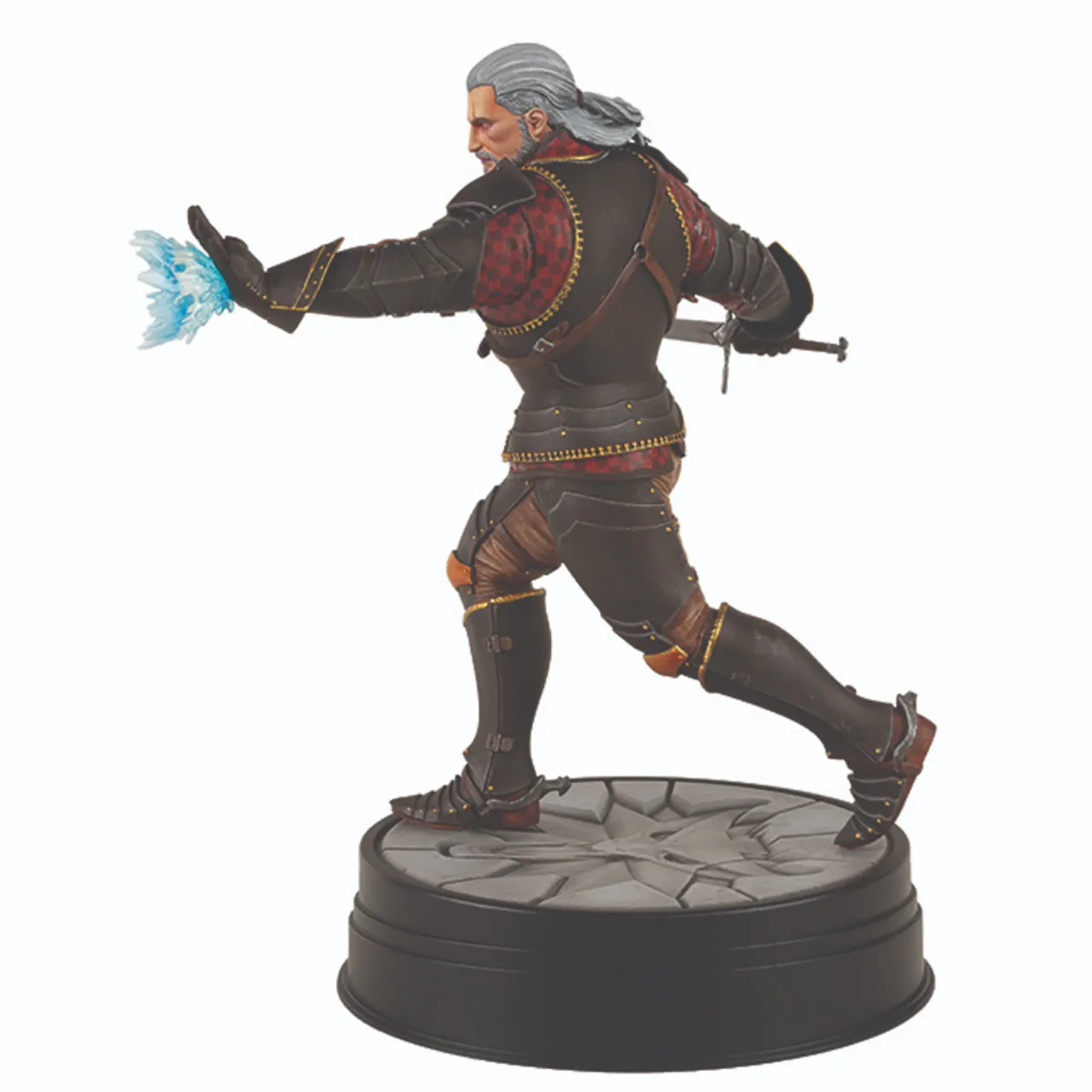 Figura de Geralt Toussaint con Armadura Relíquia de Dark Horse, The Witcher 3: Wild Hunt, Auténtica y Nueva
