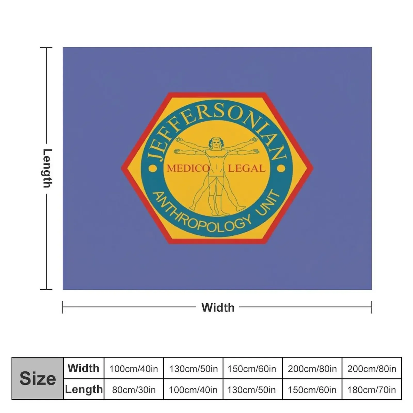 Jeffersonian Logo- Bones TV Show Throw Blanket heavy to sleep Decoratives valentine gift ideas warm for winter Blankets