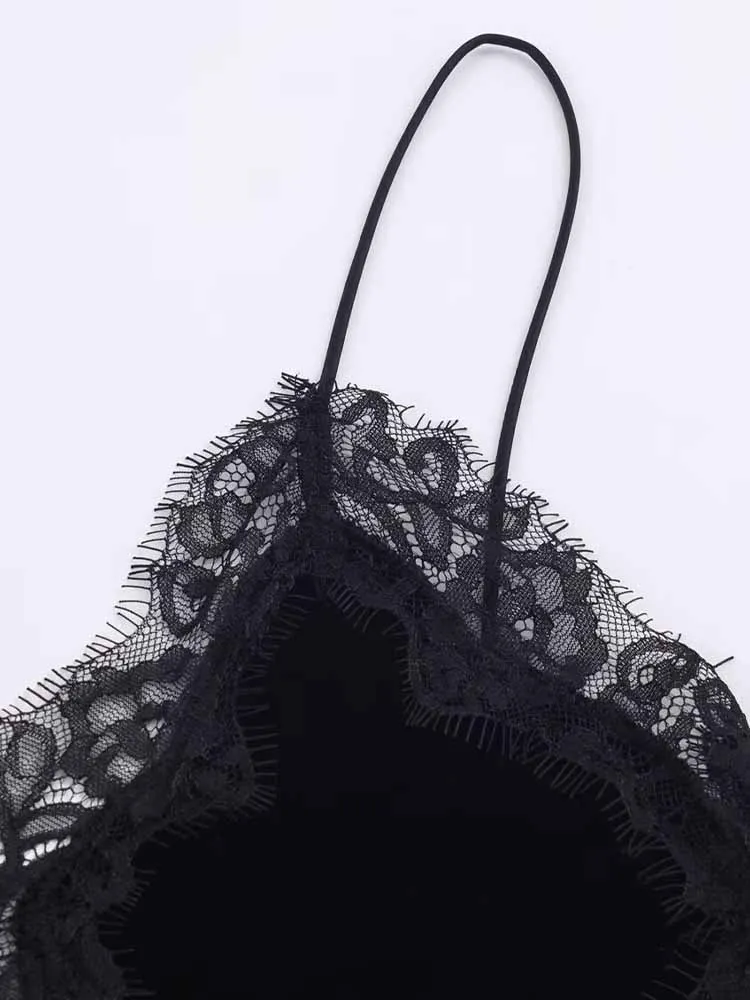 Europese en Amerikaanse stijl winter nieuwkomers modieuze dameskleding ontwerp jarretel kant faux fluwelen jurk