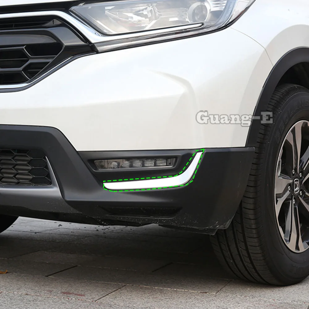 

Для Honda CRV CR-V 2017-2021: наклейка на кузов автомобиля, накладка на передние противотуманные фары, декоративная рамка для фар, элементы отделки, молдинг