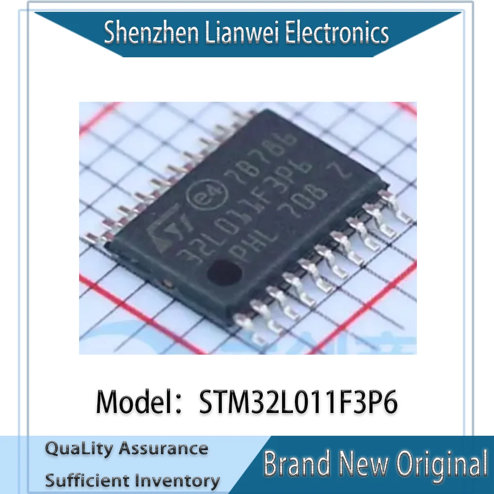 

100% New Original 32L011F3P6 STM32L011F3P6 IC MCU Chipset TSSOP-20