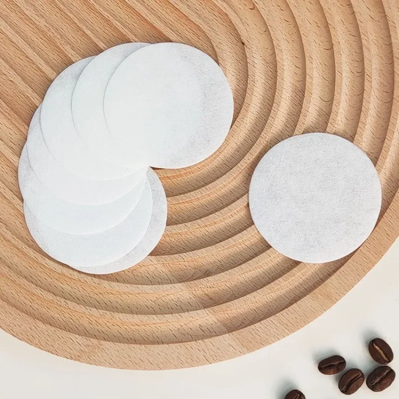 Coffee Filter Papers for 51/53/58mm Puck Screen Natural Coffee Maker Filters 500/1000 count ,Disposable Coffee Maker Accessories