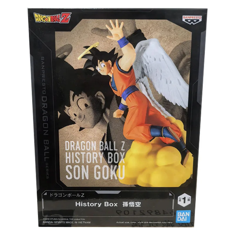 Bandai Dragon Ball Z Anime historia caja VOL.9 SUPER SAIYAN SON GOKU figura de acción juguetes de modelos coleccionables para regalo de niños