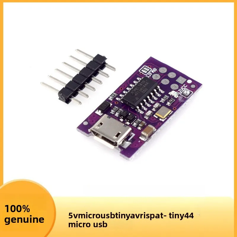5V Micro USB Tiny AVR ISP ATtiny44 Programmer for DIY Electronics