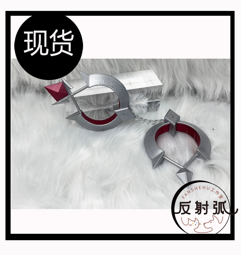 

Genshin Impact Wriothesley аниме косплей реквизит для косплея аксессуары наручники реквизит талисман студенческий аксессуар подарок для фанатов Хэллоуин